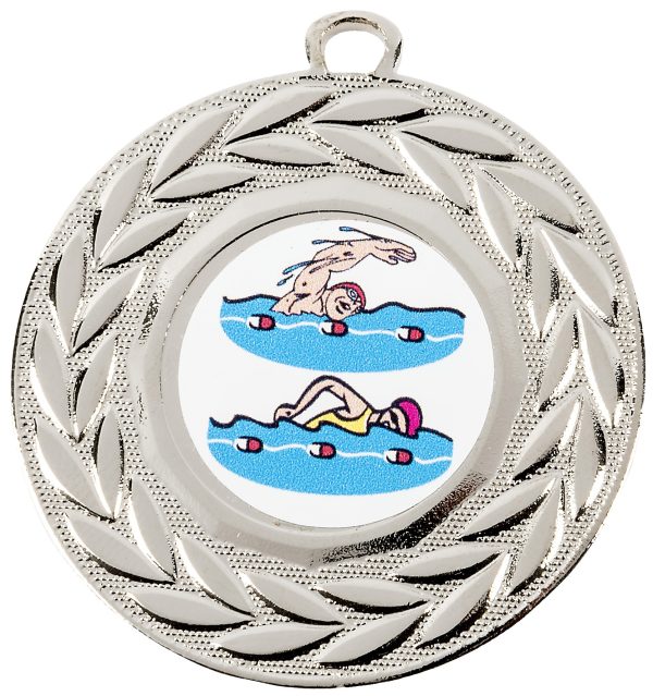 silver medal, swimmer