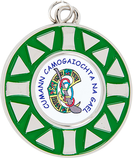 silver, green medal, celtic, GAA, gaelic