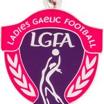 gaelic football, women's medal, pink, purple