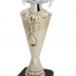 gold and silver trophy cup