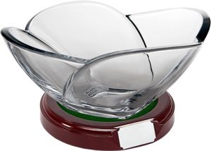 glass bowl trophy