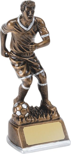 male, man soccer player, football player, trophy