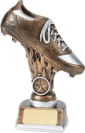 soccer boot, football boot trophy, award