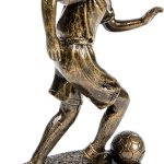 women soccer trophy, football trophy, engrave