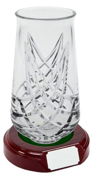glass vase trophy