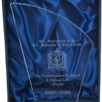 glass award, plaque
