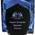 public speaking trophy
