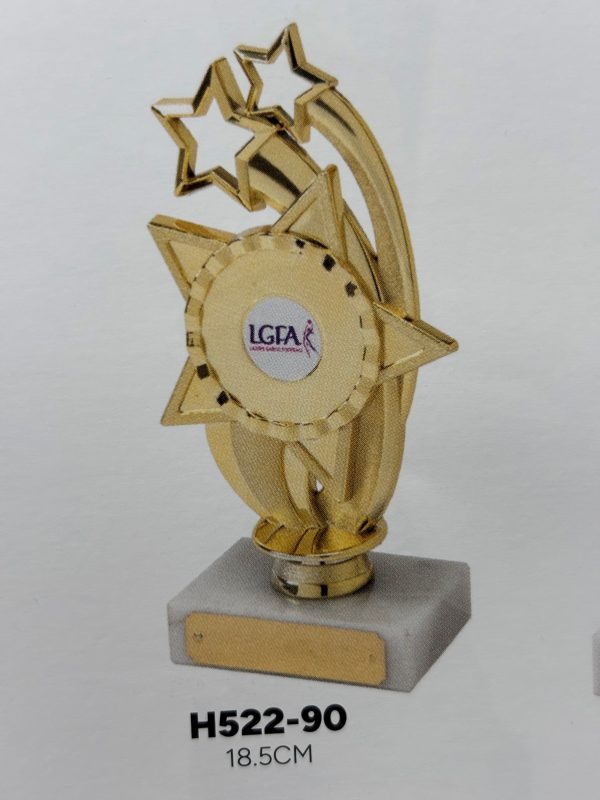 h522 Gold Trophy 18.5 cm