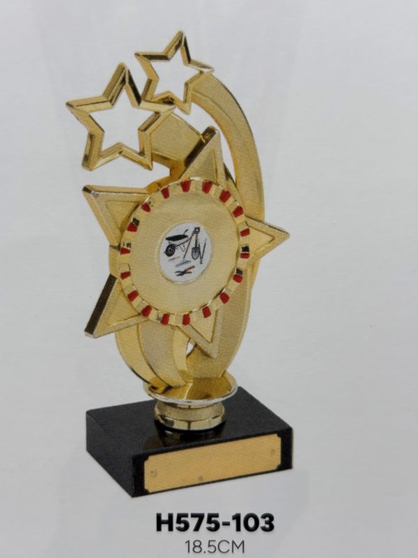 H575 Gold and Red 18.5 cm